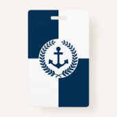 Badge Nautical themed design (Dos)