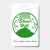 Badge Necro VR/Stone Hill 2020 sur le dos (Arrière)