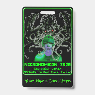 Badge Necro VR/Stone Hill 2020 sur le dos
