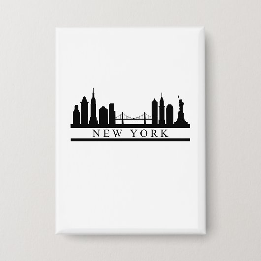 Badge New York Skyline (Recto)