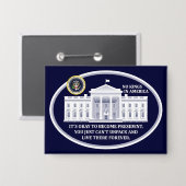 Badge No Kings in America Button (Recto/Verso)