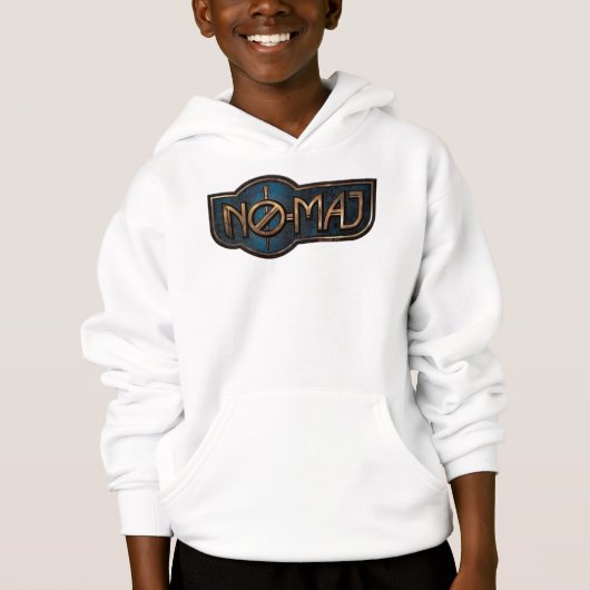 Badge NO-MAJ™ en or et marbre (Devant)