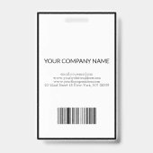 Badge Noir Et Blanc (Back)