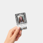 Badge Noir Professionnel Parties scintillant CNA Infirmi (Handheld)