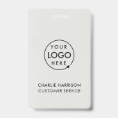 Badge Nom | Badges d'identification personnalisés (Arrière)