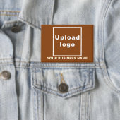 Badge Nom commercial et logo sur le bouton Rectangle Bro (Insitu)