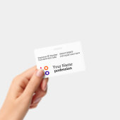 Badge Nom de l'employé de l'entreprise, titre, code barr (Manuel / portable)