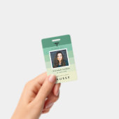 Badge Nom de l'employé de l'hôpital (Manuel / portable)