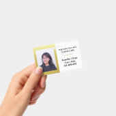 Badge Nom de l'employé Gold (Manuel / portable)