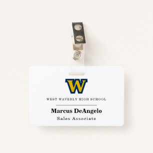 Badge Nom de l'événement de réunion d'affaires Balise / 