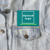 Badge Nom et logo de l'entreprise sur le rectangle vert (Insitu)