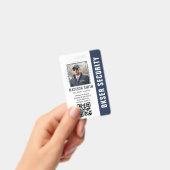 Badge Nom et photo customisés | Carte d'identité de sécu (Manuel / portable)