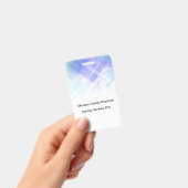 Badge Nom moderne de personnel administratif de docteur (Manuel / portable)