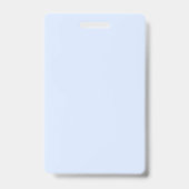 Badge Nom moderne de personnel administratif de docteur (Arrière)