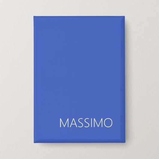Badge Nom Professionnel Minimaliste Moderne Tendance (Recto)