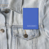Badge Nom Professionnel Minimaliste Moderne Tendance (Insitu)
