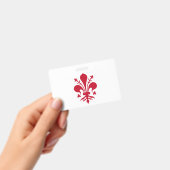 Badge nominatif avec drapeau de Florence (Manuel / portable)