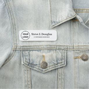 Badge nominatif Badge personnalisé magnétique po