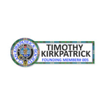 Badge nominatif CKS - #005 Timothy Kirkpatrick 