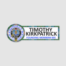 Badge nominatif CKS - #005 Timothy Kirkpatrick 