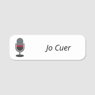 Badge nominatif Cuer