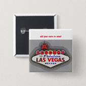 Badge nominatif de Las Vegas (Devant & derrière)