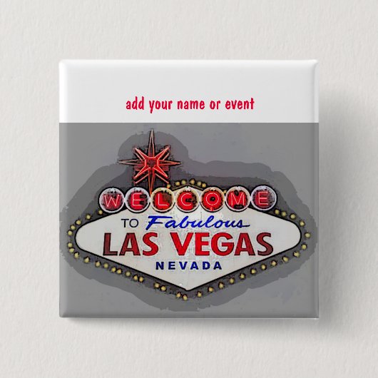 Badge nominatif de Las Vegas (Devant)