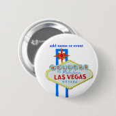 Badge nominatif de Las Vegas (Devant & derrière)