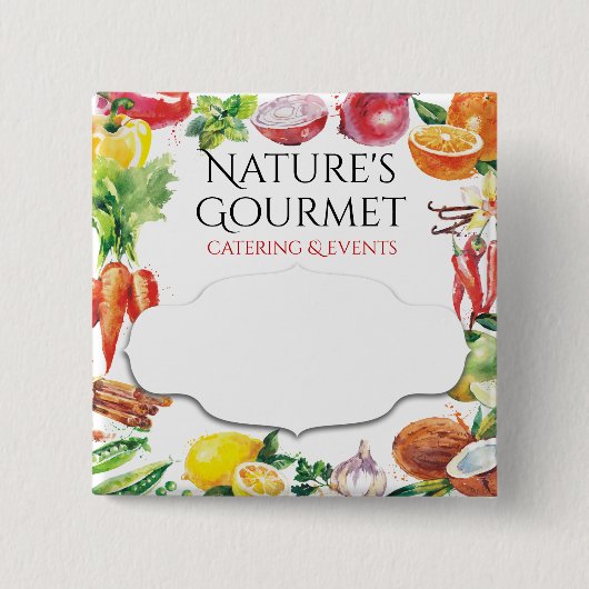 Badge nominatif universel de restauration de (Devant)