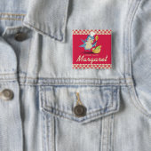 Badge nominatif vintage de cuisine de chef (En situation)