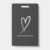 Badge Non Verbal (Arrière)