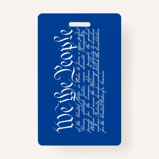 Badge Nous le peuple (Devant)