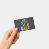 Badge Now I, 10 ans d'âge 10 Birthday (Manuel / portable)