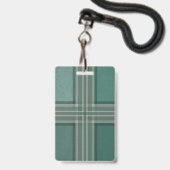 Badge Nuances de vert (Avant avec lanière)