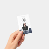 Badge Numéro de photo de l'employé Insigne de sécurité d (Handheld)