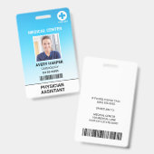 Badge Numéro de sécurité de l'infirmière infirmière infi (Recto et verso)