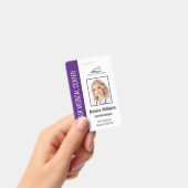 Badge Numéro d'identification de l'employé en soins de s (Manuel / portable)