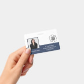 Badge Numéro photo de l'employé personnalisé Sécurité de (Manuel / portable)