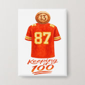 Badge Numerology It Adds Up: Keeping It 100 (Recto)