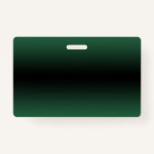 Badge OEil vert et noir Ombre souriant bonjour derrière  (Dos)