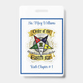 Badge OES à deux côtés (Dos)