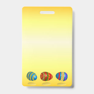 Badge Œuf de Pâques