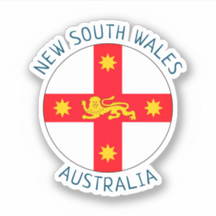 Badge of New South Wales, Australië Sticker