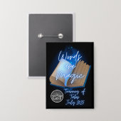 Badge Official Tourney of Tales July 2025 Button (Recto/Verso)