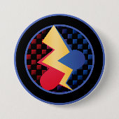 Badge Officiel des membres de La Clinique - 7,6 cm (Devant)