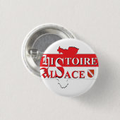 Badge officiel Histoire Alsace / Elsàss Gchischt (Devant & derrière)