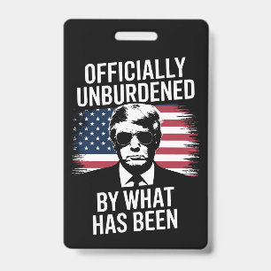 Badge Officiellement Délivré De Ce Qui A Été Trump