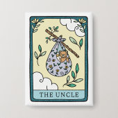 Badge oncle Baby shower Tarot (Recto)