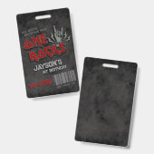 Badge One Rocks - 1er Anniversaire VIP All Access (Recto et verso)