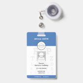 Badge Optométriste (Avant avec rétractable)